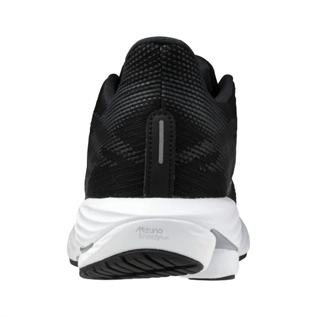 商品Mizuno|Women's Wave Rider 28 Shoes In Black-Harbor Mist,价格¥937,第5张图片详细描述