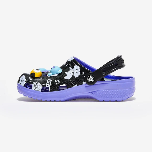 【Brilliant|包邮包税】卡骆驰 CLASSIC LINE FRIENDS BT21 CLOG  凉鞋 沙滩鞋  CRS207967 BLACK/MULTI 商品