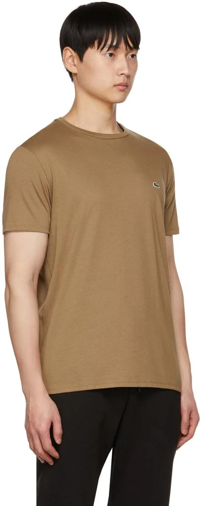 商品Lacoste|Brown Classic T-Shirt,价格¥219,第2张图片详细描述