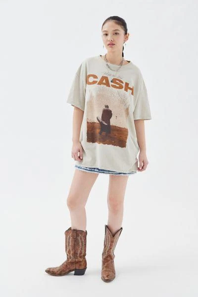 商品Urban Outfitters|Johnny Cash T-Shirt Dress,价格¥342,第2张图片详细描述