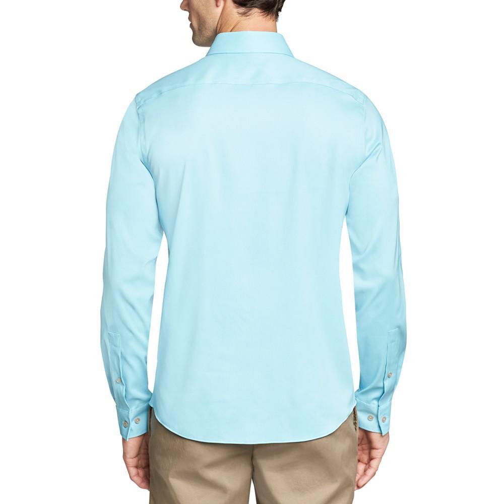 商品Michael Kors|Men's Airsoft Eco Slim Fit Untucked Dress Shirt,价格¥255,第4张图片详细描述