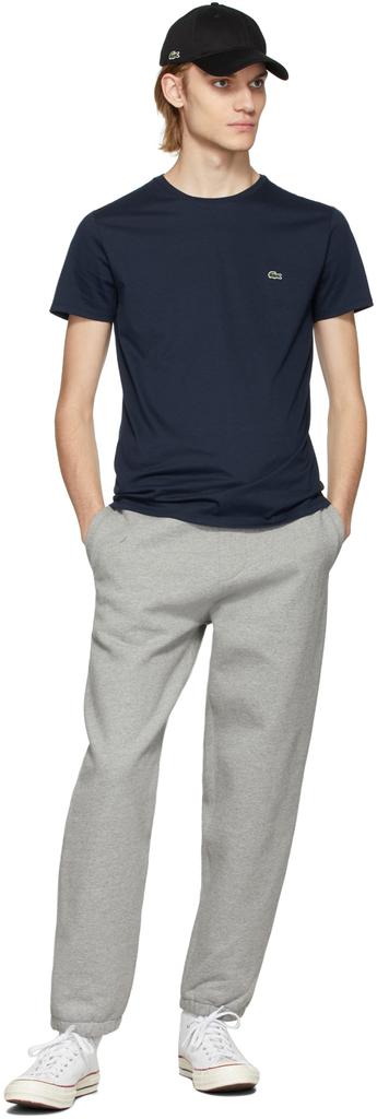 Navy Pima Cotton Logo T-Shirt商品第4张图片规格展示