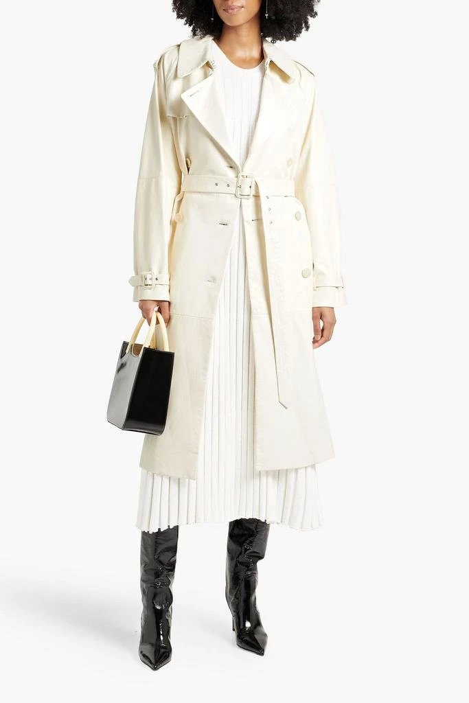 商品Nili Lotan|Tanner leather trench coat,价格¥10229,第2张图片详细描述