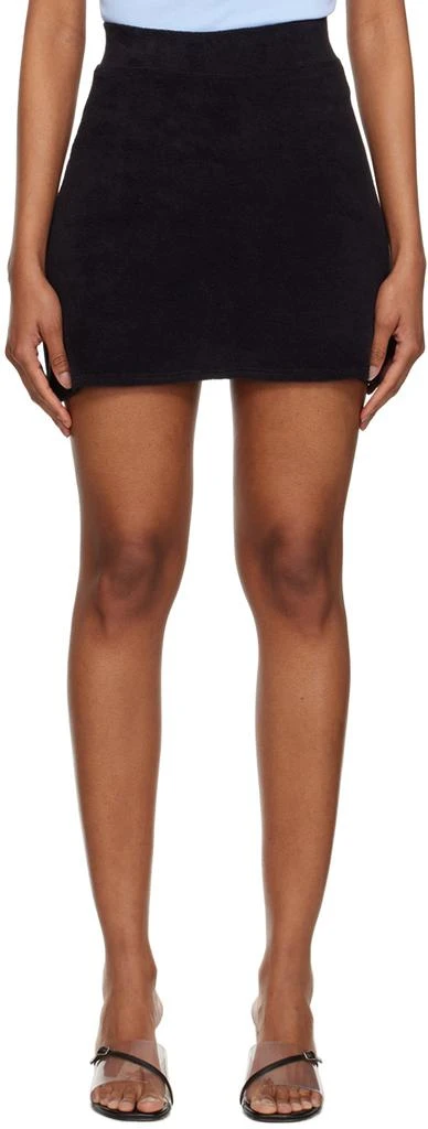 商品Gil Rodriguez|Black Flared Skirt,价格¥430,第1张图片