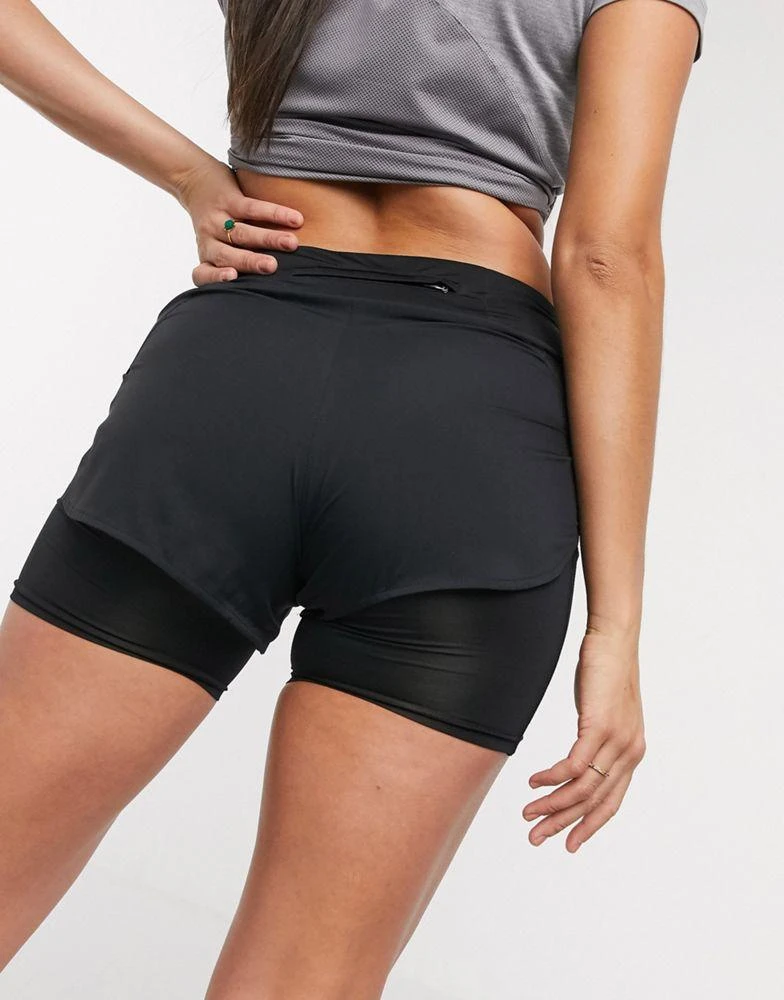 商品NIKE|Nike Running Eclipse 2 in 1 shorts in black,价格¥176,第2张图片详细描述