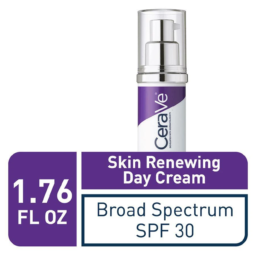 CeraVe Anti Aging Face Cream SPF 30, Skin Renewing Day Cream with Retinol 7