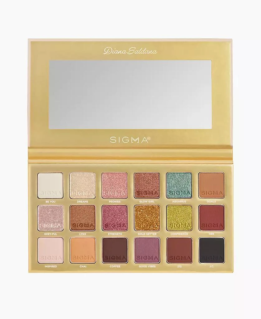 商品Sigma Beauty|X Diana Saldana Eyeshadow Palette,价格¥309,第1张图片