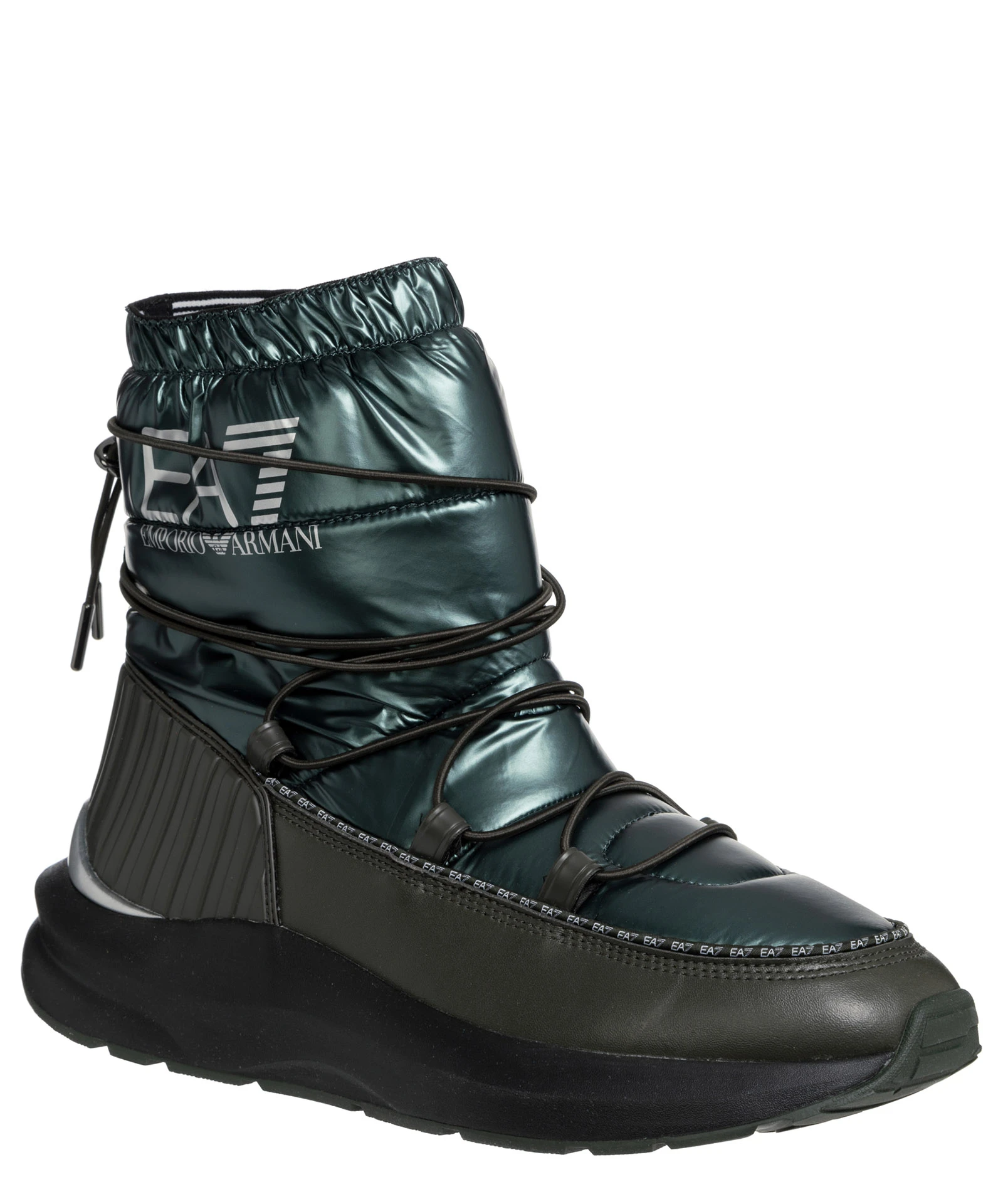 商品【商品预售7天】 Emporio Armani|Emporio Armani 男士雪地靴 X8M002XK230S911 绿色,价格¥1578,第3张图片详细描述