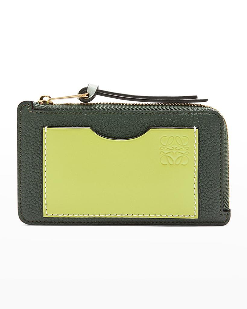 商品Loewe|Anagram Bicolor Leather Card Holder,价格¥2845,第1张图片