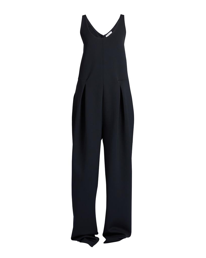 Gage Straight-Leg Pleated Jumpsuit商品第2张图片规格展示