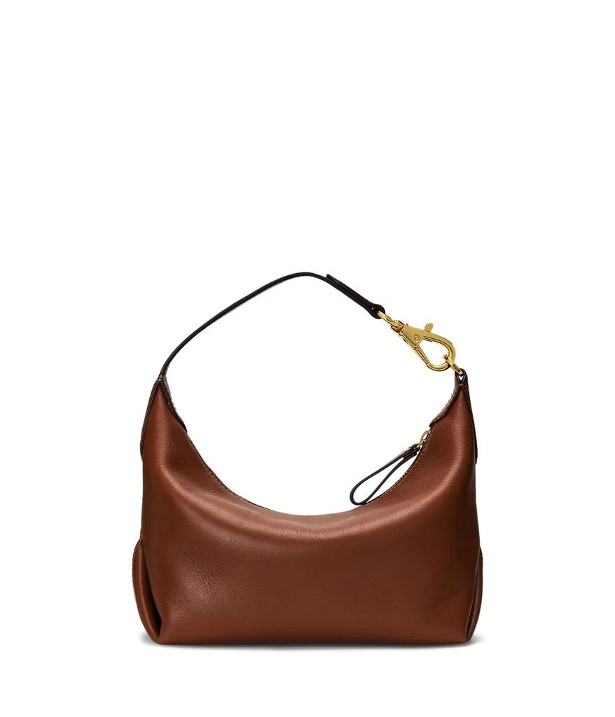 商品Ralph Lauren|Leather Small Kassie Shoulder Bag,价格¥2468,第1张图片