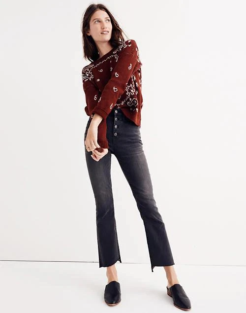 商品Madewell|Cali Demi-Boot Jeans: Asymmetrical Hem Edition,价格¥476,第1张图片