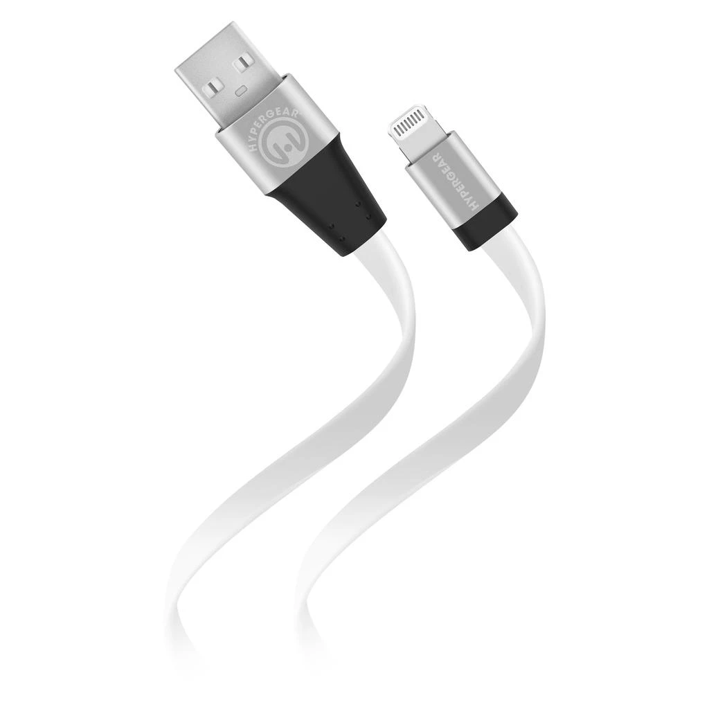 商品HyperGear|HyperGear Flexi USB to Lightning Flat Cable 6ft,价格¥231,第1张图片