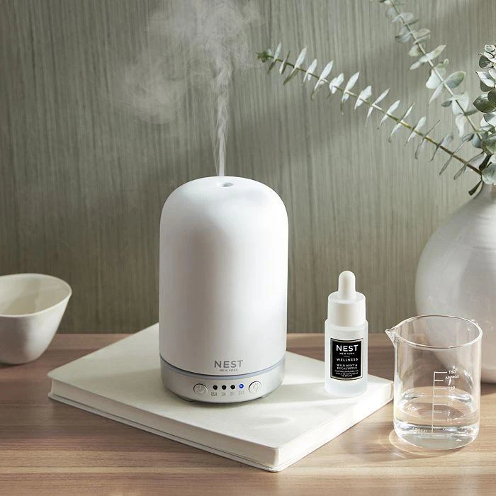 商品NEST New York|NEST Fragrances Misting Electronic Diffuser Set with Wild Mint & Eucalyptus Fragrance Oil,价格¥730,第4张图片详细描述