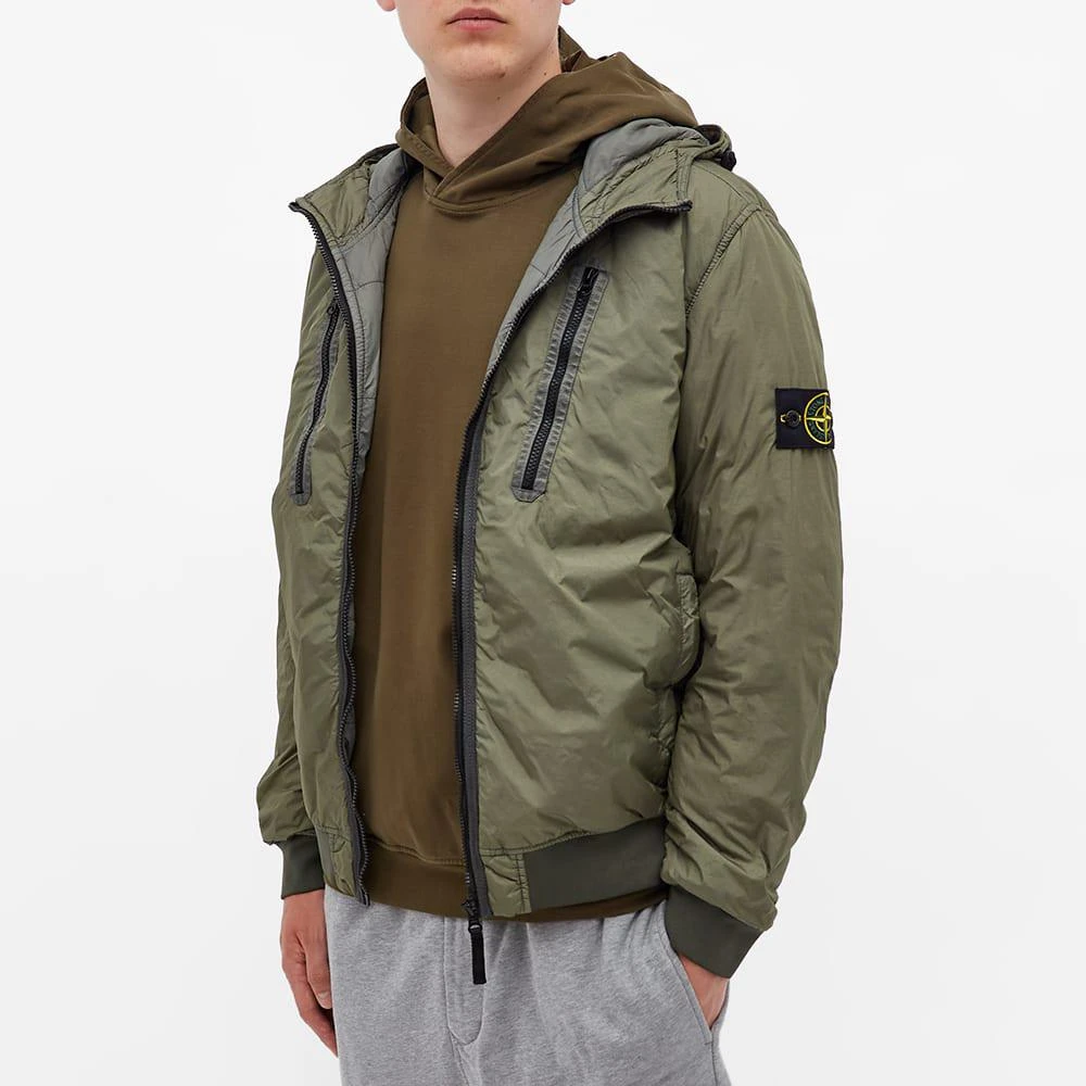 商品Stone Island|Stone Island Crinkle Reps Pocket Detail Down Jacket,价格¥4895,第5张图片详细描述