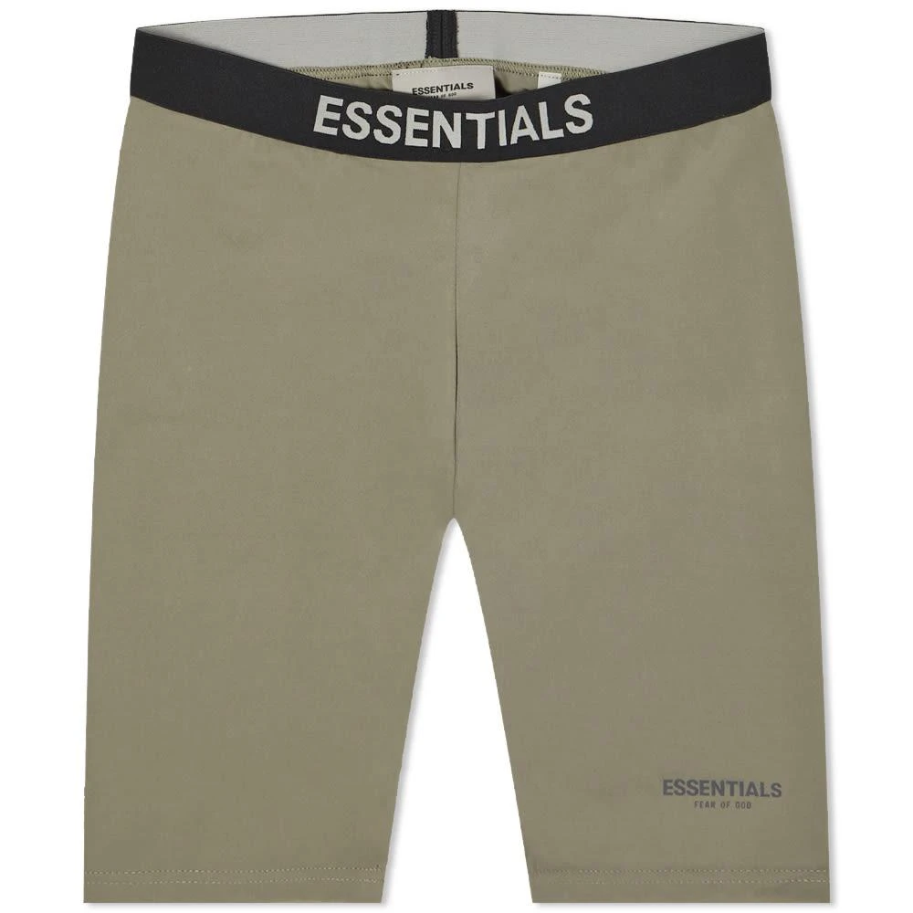 商品Essentials|Fear of God ESSENTIALS Athletic Biker Short - Charcoal,价格¥324,第1张图片