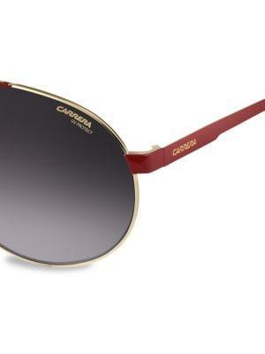 商品Carrera|66MM Aviator Sunglasses,价格¥415,第5张图片详细描述