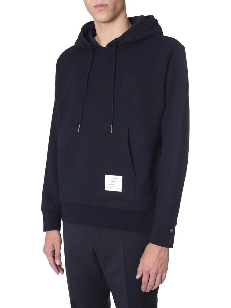 商品Thom Browne|Thom Browne Striped Drawstring Hoodie,价格¥4988,第5张图片详细描述
