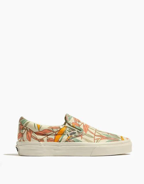 商品Vans|Unisex Classic Slip-On Sneakers in Cali Floral,价格¥317,第3张图片详细描述