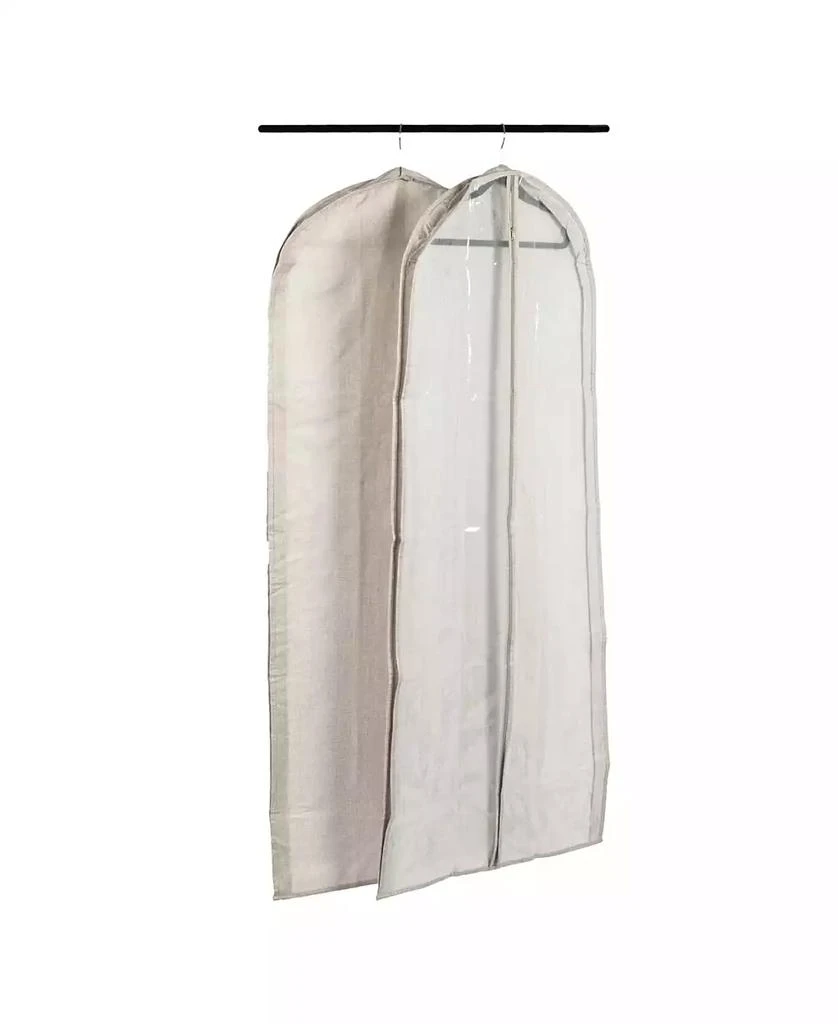 商品Household Essentials|Hanging Zippered Garment Storage Bag with Clear Vision Front, Set of 2,价格¥373,第1张图片