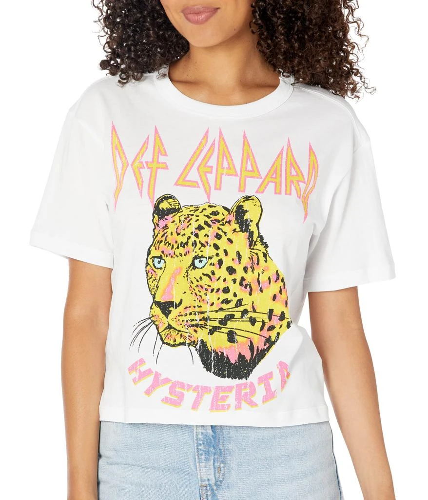 商品Chaser|Def Leopard Cotton Jersey Short Sleeve Tee,价格¥326,第3张图片详细描述