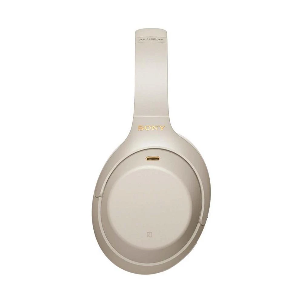 商品SONY|Wireless Noise-Cancelling Over-the-Ear Headphones - Silver,价格¥2561,第3张图片详细描述