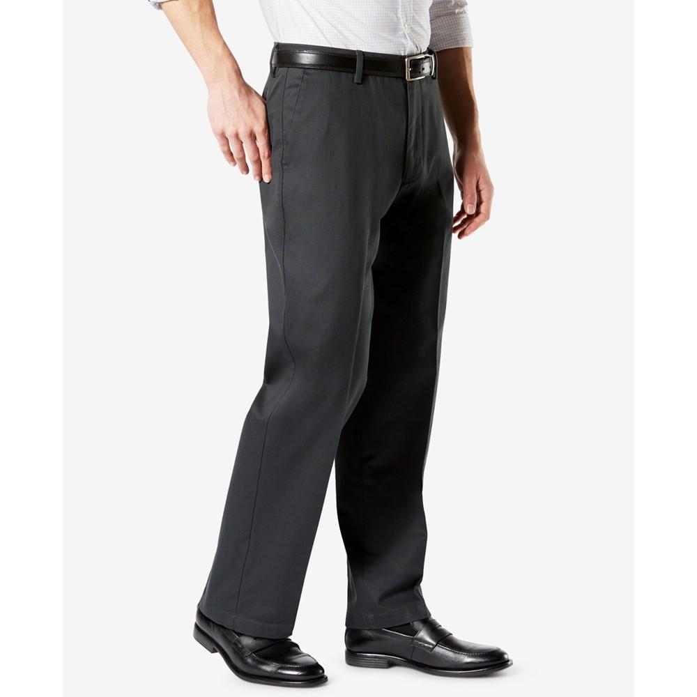 商品Dockers|Men's Signature Lux Cotton Relaxed Fit Creased Stretch Khaki Pants,价格¥460,第4张图片详细描述
