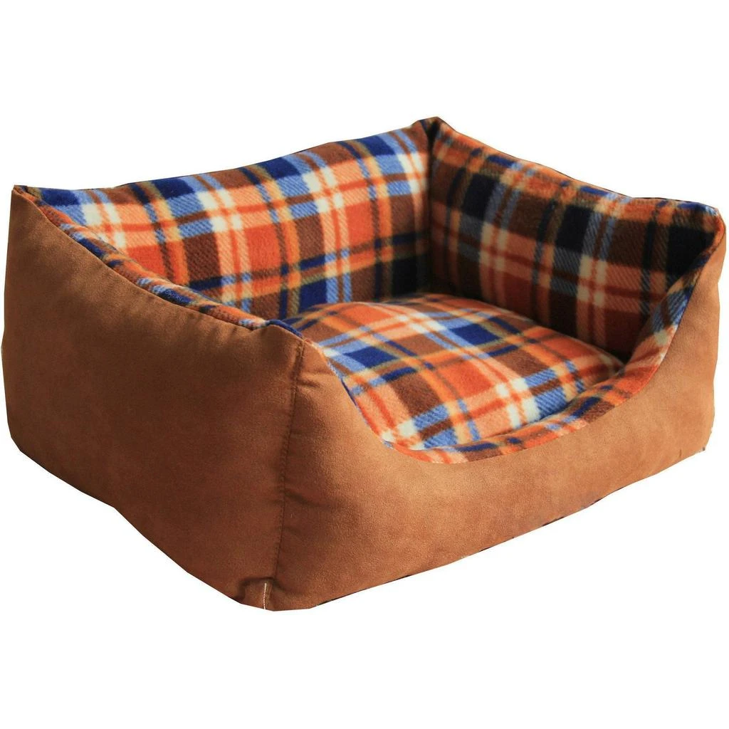 商品Pet Life|Pet Life  'Wick-Away' Wick-Proof Nano-Silver and Anti-Bacterial Water Resistant Rectangular Pet Dog Bed,价格¥268,第1张图片
