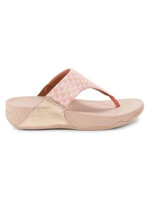 商品FitFlop|​Lulu Wave-Print Wedge Sandals,价格¥280,第1张图片
