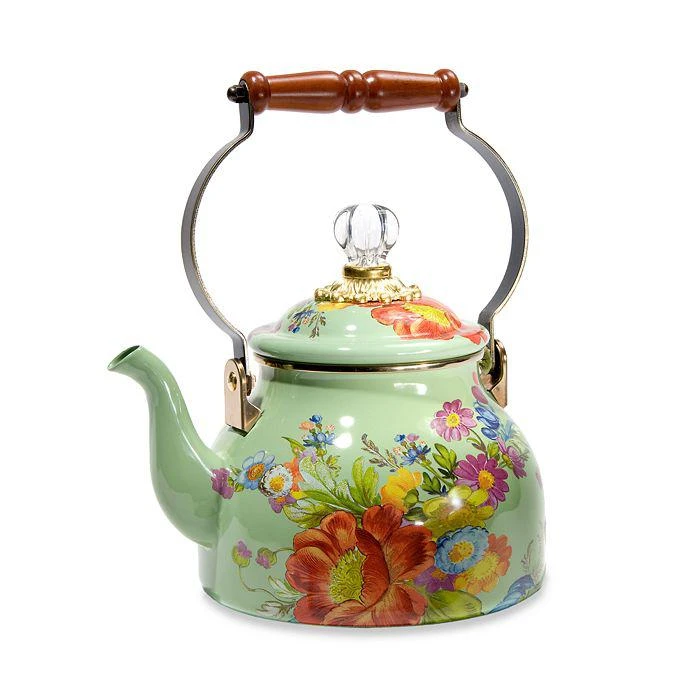 商品MacKenzie-Childs|Flower Market 2 Quart Tea Kettle ,价格¥1008,第1张图片