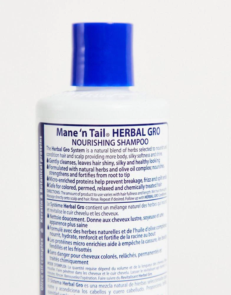 商品Mane 'n Tail|Mane 'n Tail Herbal Gro Shampoo 355ml,价格¥68,第3张图片详细描述