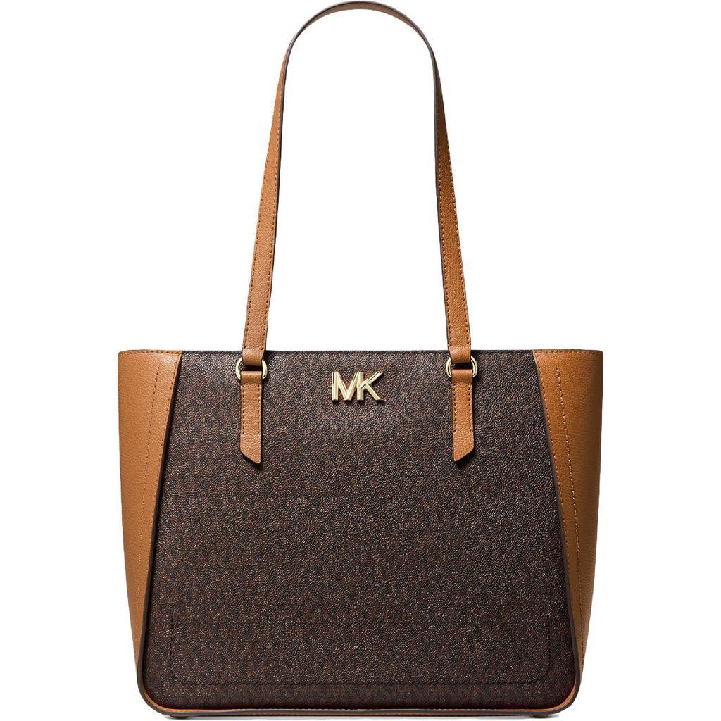 商品Michael Kors|MICHAEL Michael Kors Sylvia Women's Mixed Media Logo Print Tote Handbag,价格¥1486,第1张图片