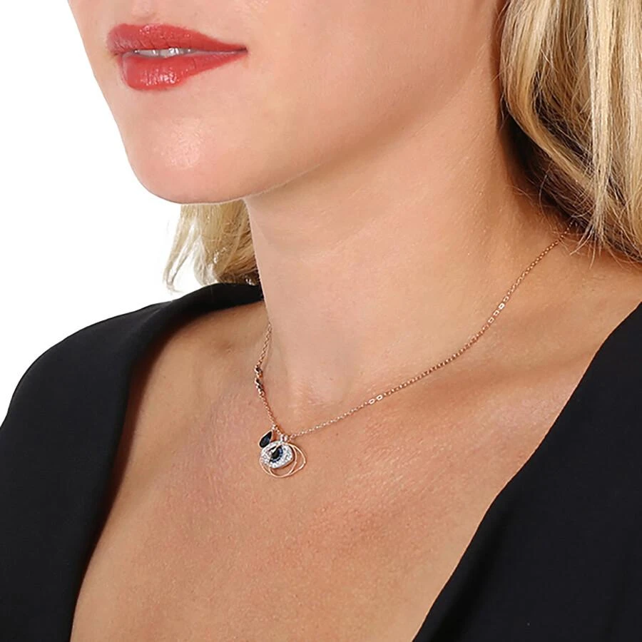 商品Swarovski|Duo Evil Eye Pendant 5172560,价格¥510,第2张图片详细描述