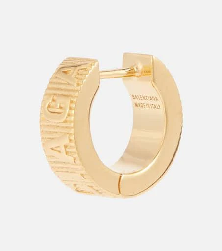 商品Balenciaga|Force sterling silver hoop earrings,价格¥5286,第5张图片详细描述