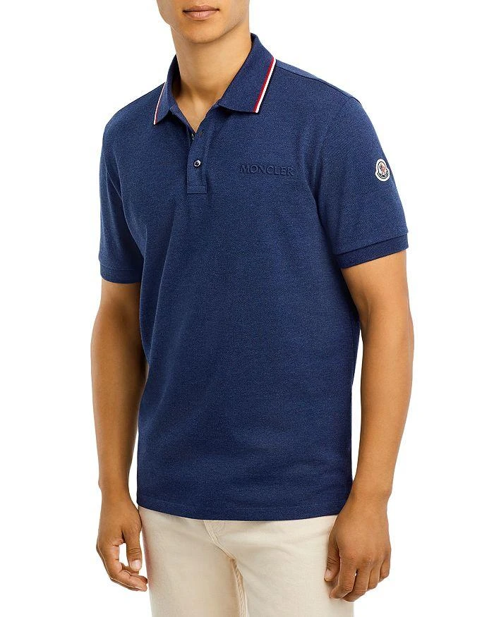 商品Moncler|Cotton Regular Fit Polo Shirt,价格¥2922,第1张图片