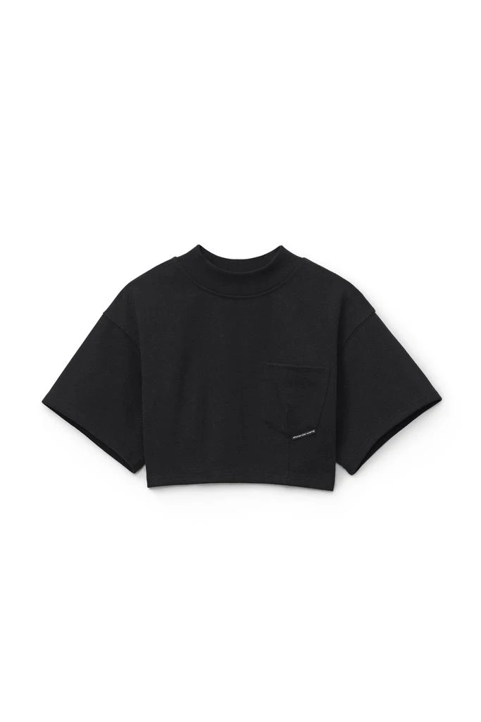 商品Alexander Wang|SCULPTED TEE IN JAPANESE JERSEY,价格¥863,第1张图片