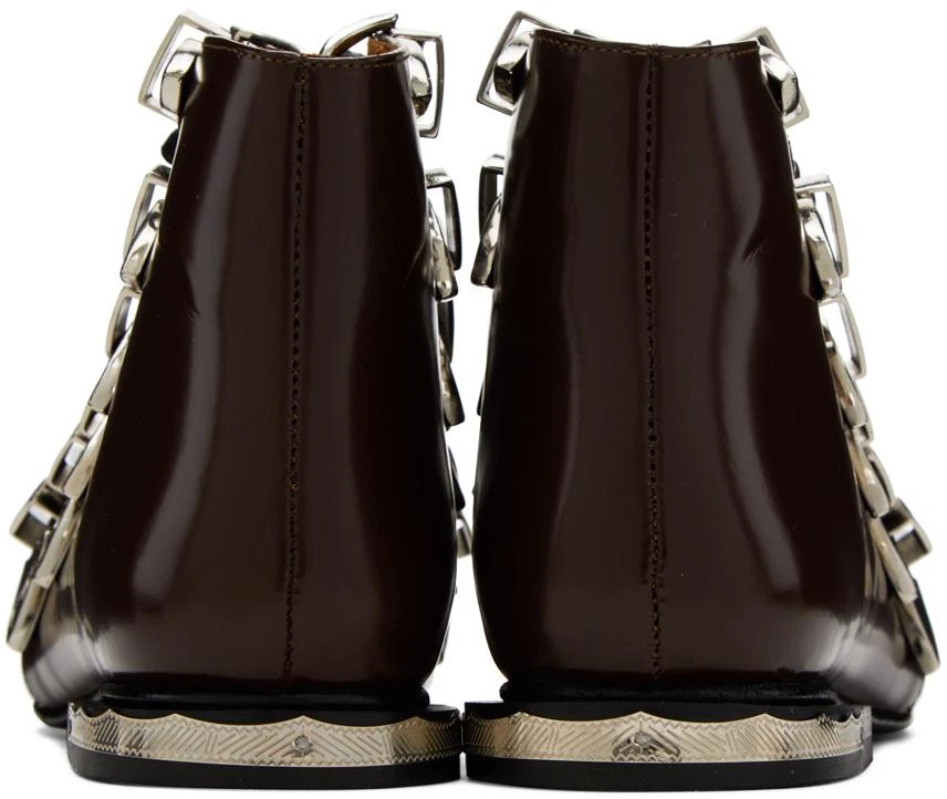 商品Toga Pulla|SSENSE Exclusive Brown Boots,价格¥981,第2张图片详细描述