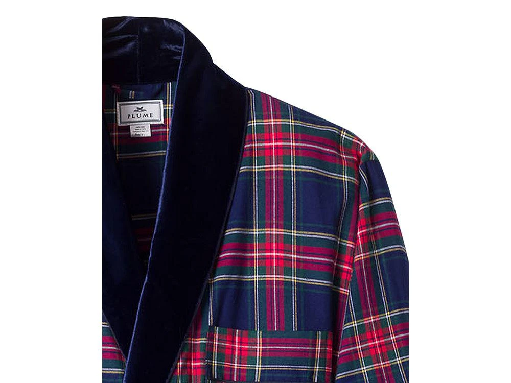 Windsor Tartan Velvet Robe 商品