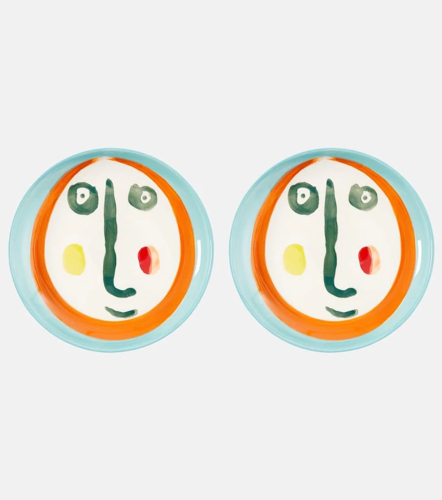 商品Serax|Feast Face 2 Small set of 2 plates,价格¥476,第1张图片