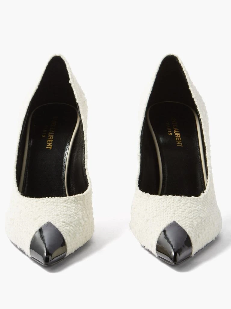 商品Yves Saint Laurent|Viper toe-cap tweed pumps,价格¥6429,第5张图片详细描述