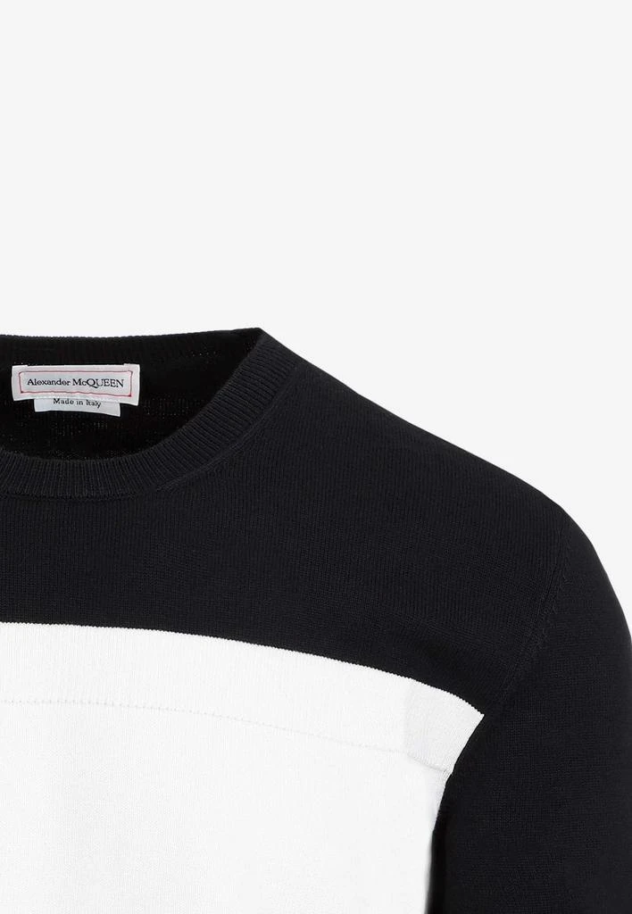 商品Alexander McQueen|Logo-Embroidered Pullover Sweatshirt,价格¥5249,第4张图片详细描述