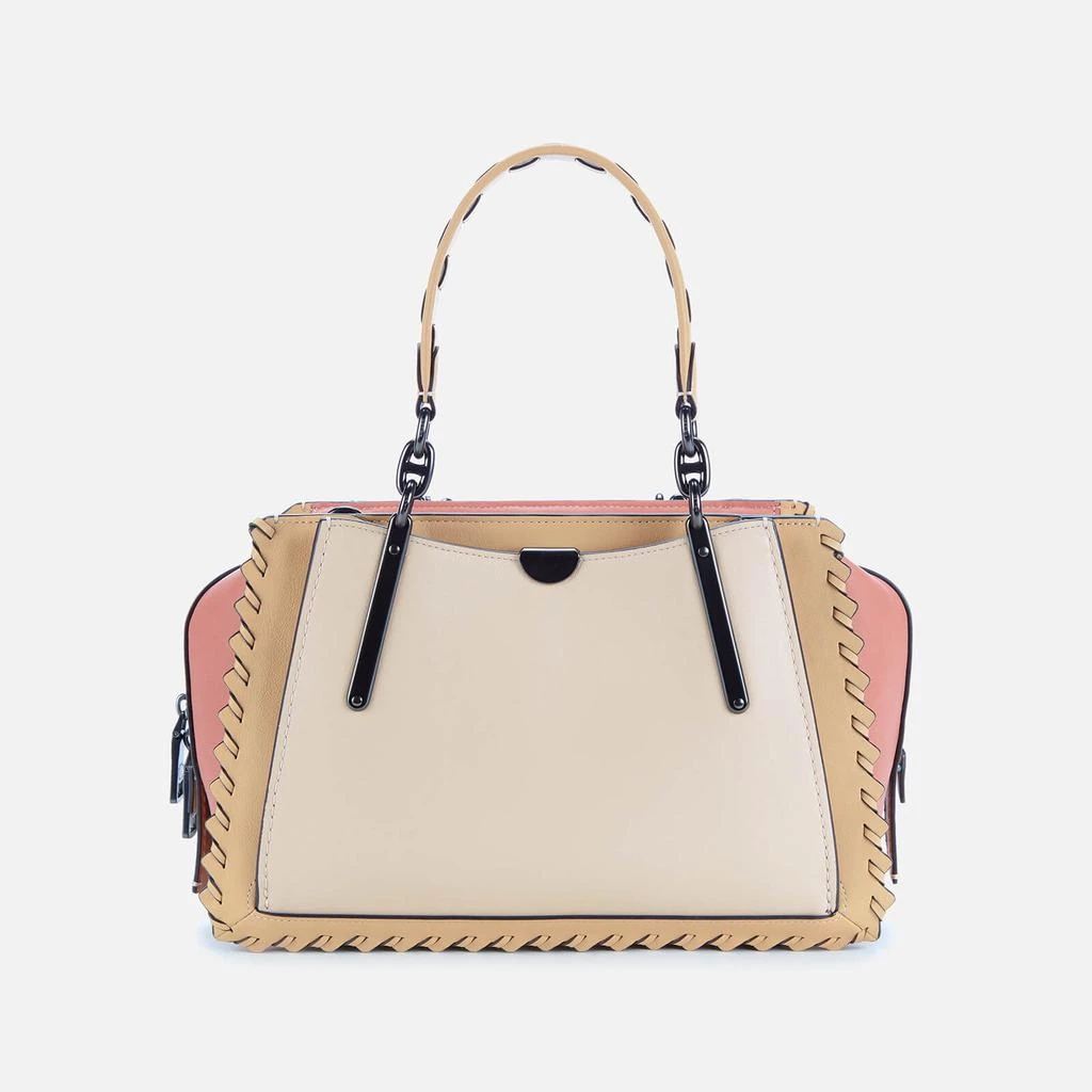 商品Coach|Coach Women's Whipstitch Colorblock Dreamer Shoulder Bag - Ivory Multi,价格¥1000,第2张图片详细描述