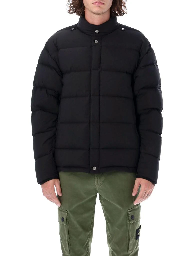 商品Stone Island|Stone Island Shadow Project High Neck Puffer Jacket,价格¥4413,第1张图片