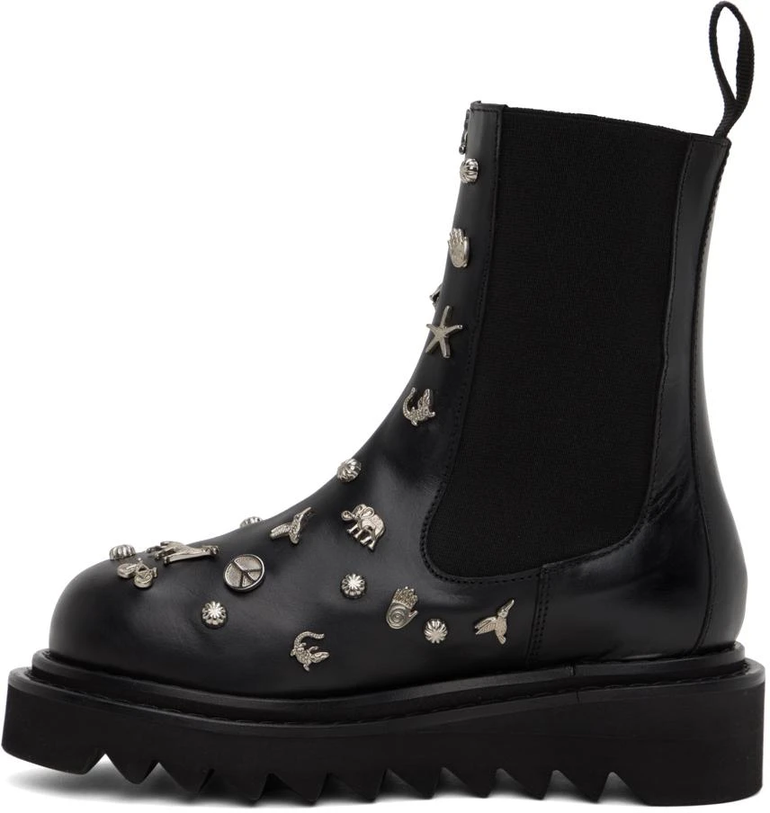 商品Toga Pulla|Black Embellished Boots,价格¥2101,第3张图片详细描述