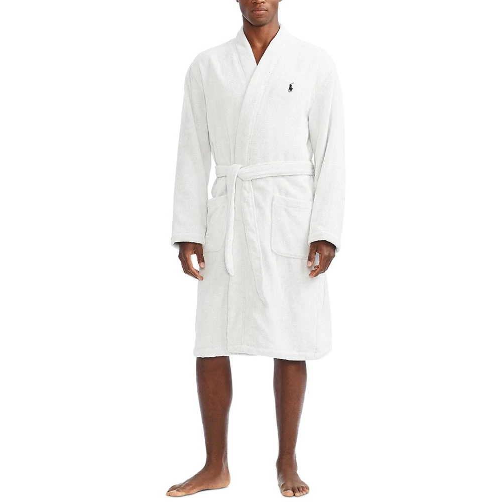 商品Ralph Lauren|Men's Terry Velour Large Pony Robe,价格¥596,第1张图片