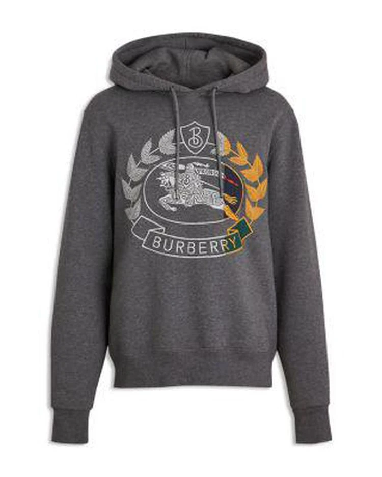 商品Burberry|Rutherford Embroidered Crest Hooded Sweatshirt,价格¥2893,第5张图片详细描述