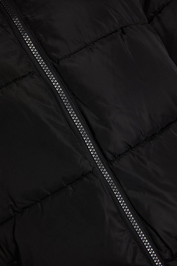 商品DKNY|Faux fur-trimmed quilted shell hooded coat,价格¥1045,第6张图片详细描述