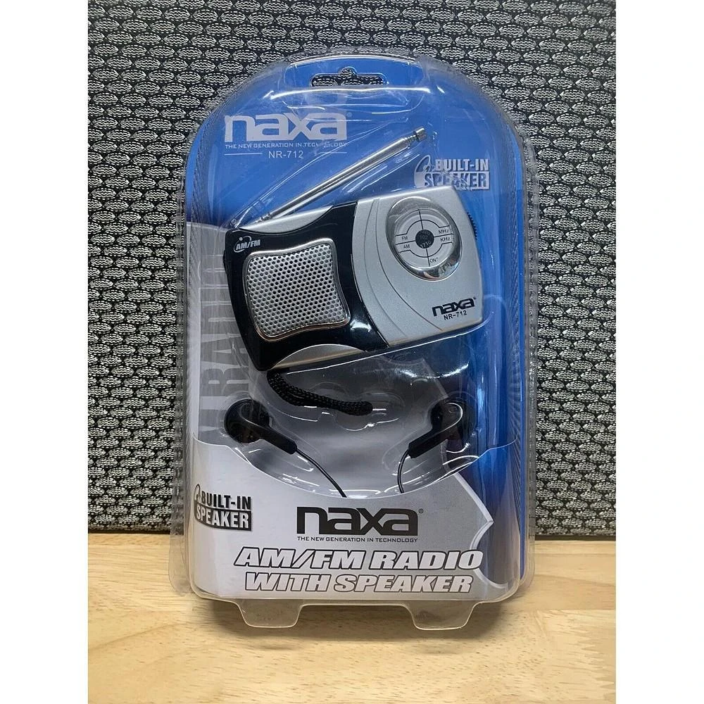 商品Naxa|AM/FM Mini Pocket Radio with Built-In Speaker,价格¥97,第2张图片详细描述