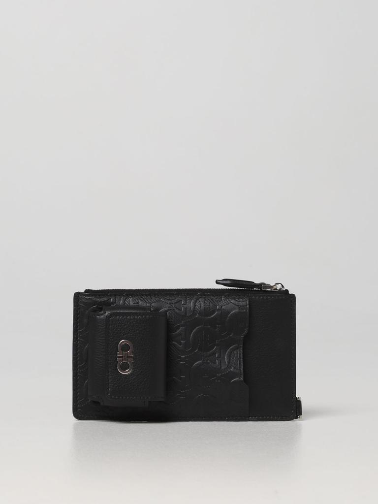 商品Salvatore Ferragamo|Salvatore Ferragamo Gancini Travel leather bag,价格¥5085,第1张图片
