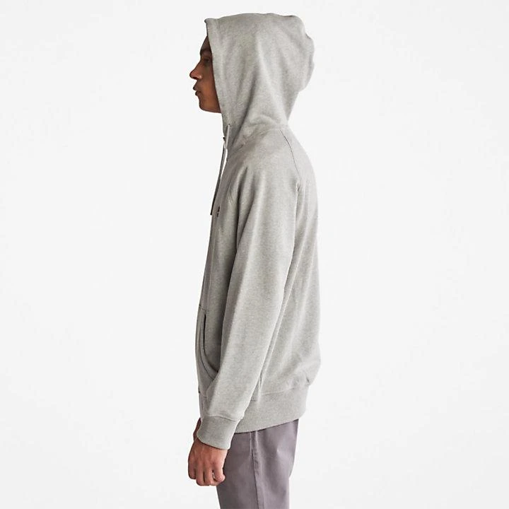 商品Timberland|Exeter River Zip-front Hoodie for Men in Grey,价格¥829,第4张图片详细描述
